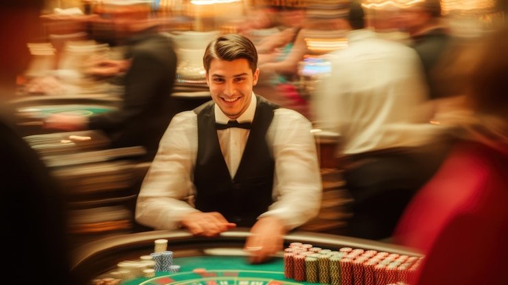 Grid petir dengan multiplier di Lightning Roulette